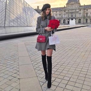 Red Valentino Houndstooth Double 